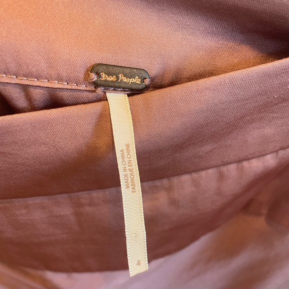 Free People Normani Bias Cut Maeve skirt size 4 - Picture 3 of 6